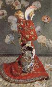 Claude Monet Madame Monet in Japanese Costume USA oil painting artist